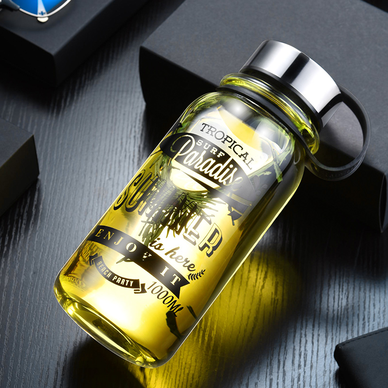 Outdoor Sport Glass Water Bottle - GIANXI-botellas de agua de vidrio de
