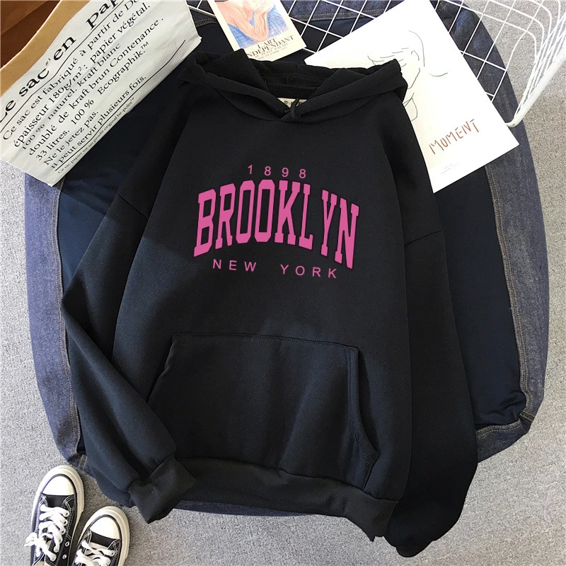 Outdoor Sport Drawing - Sudadera con Capucha Brooklyn Fashion para