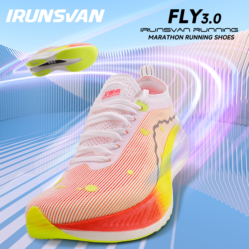 Outdoor Sport Court - Zapatillas de Running IRUNSVAN con Placa