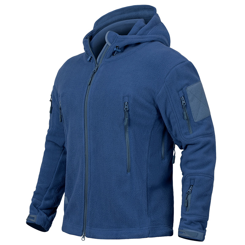 Outdoor Sport Hoodie - Chaqueta con capucha de lana táctica