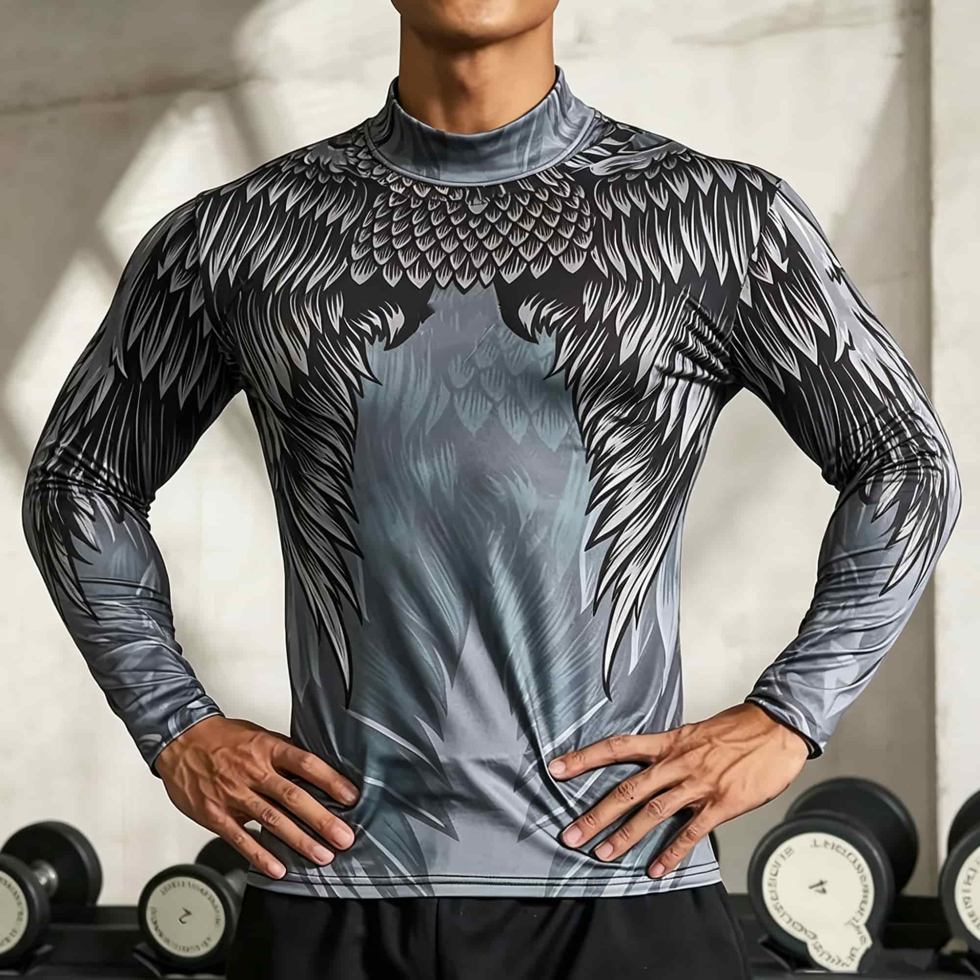 Outdoor Sportswear - Camiseta Deportiva de Manga Larga para