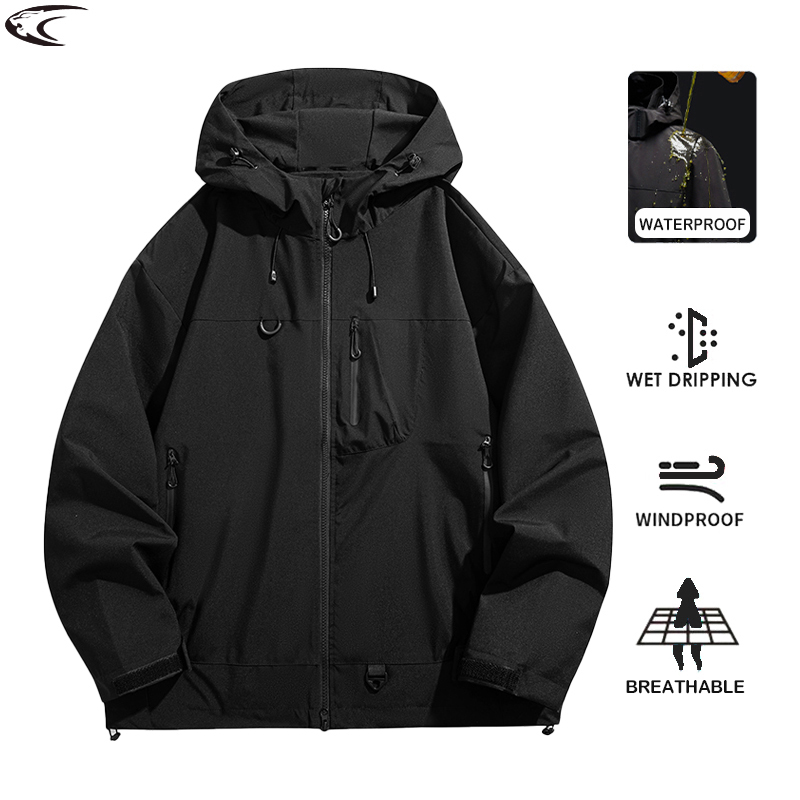 Outdoor Sport Waterproof Jacket - LNGXO Chaqueta impermeable unisex para deportes