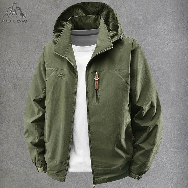 Outdoor Sport Waterproof Jacket - Primavera otoño rompevientos chaquetas de senderismo