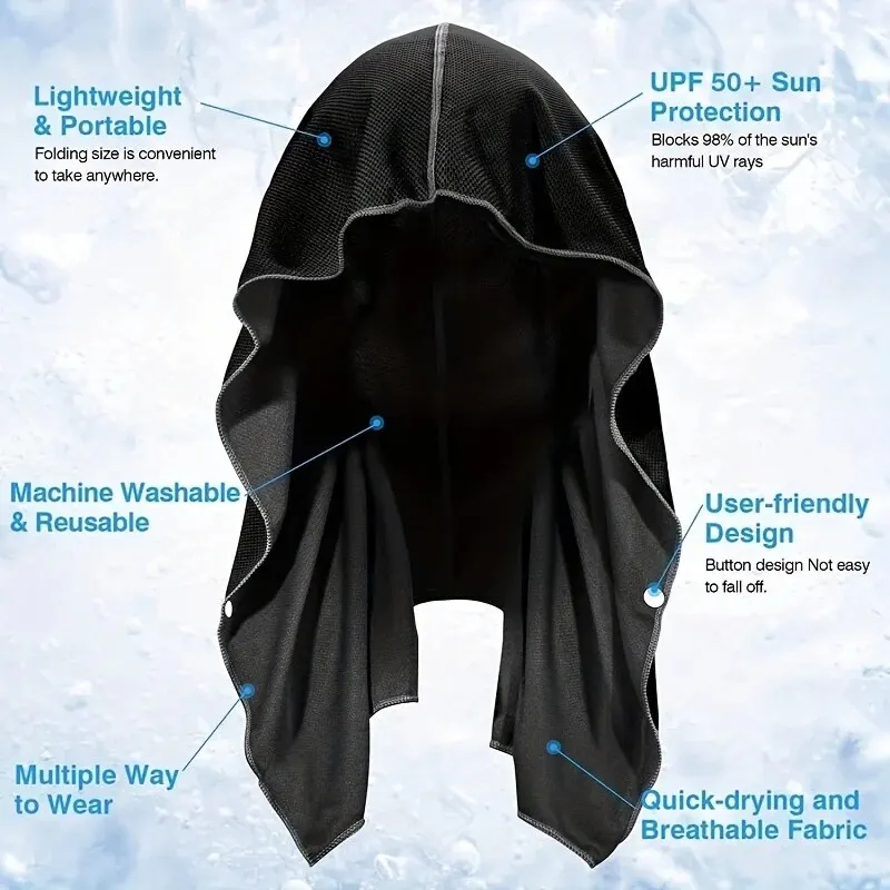 Toalla Refrescante con Capucha - Outdoor Sport Hoodie reseña y precio