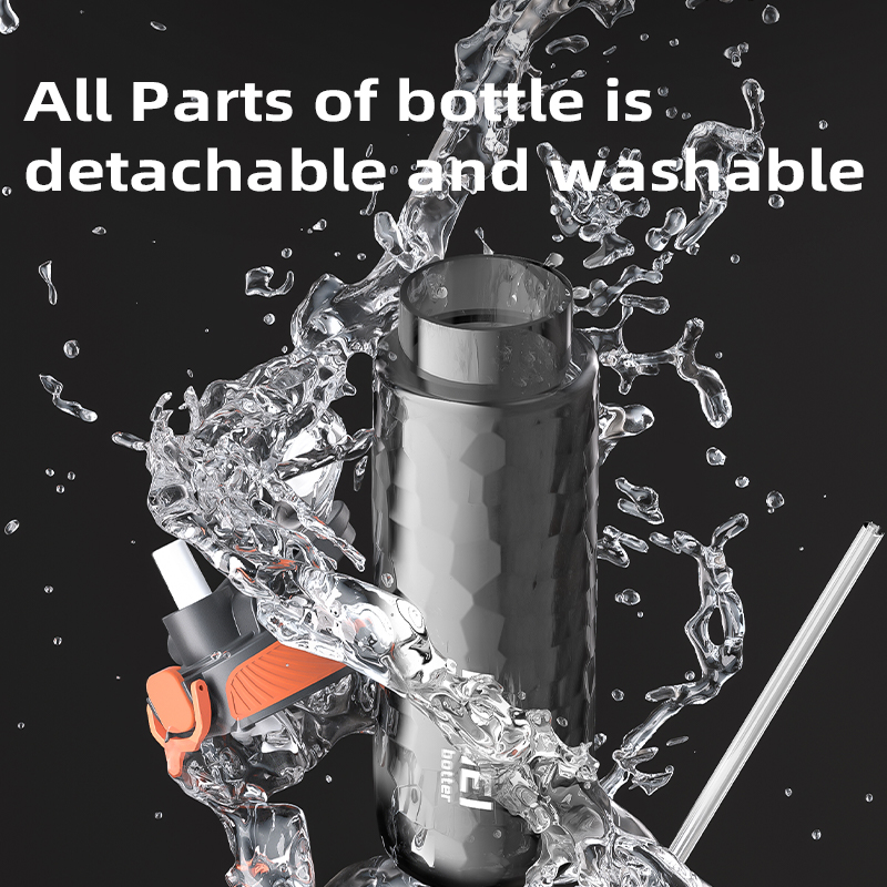 Botellas de agua deportivas de - Outdoor Sport Glass Water Bottle reseña y precio