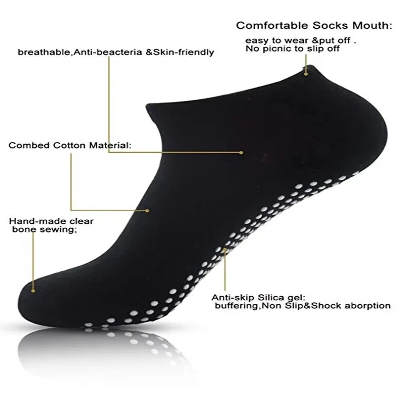 Calcetines antideslizantes par - Trampoline Park Sock reseña y precio