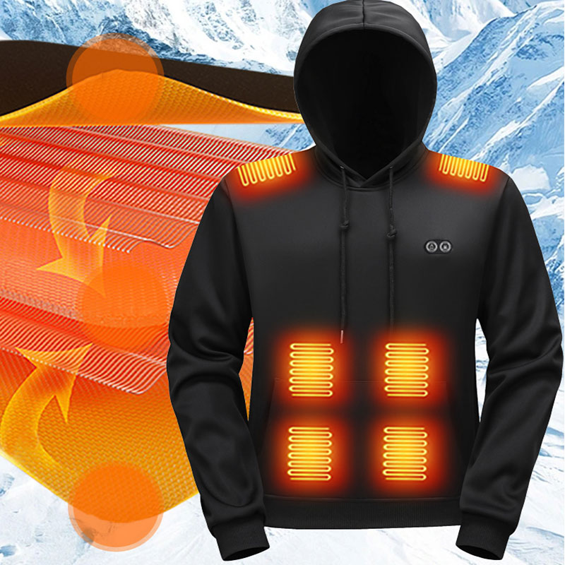 Sudadera con capucha con calef - Outdoor Sport Hoodie reseña y precio