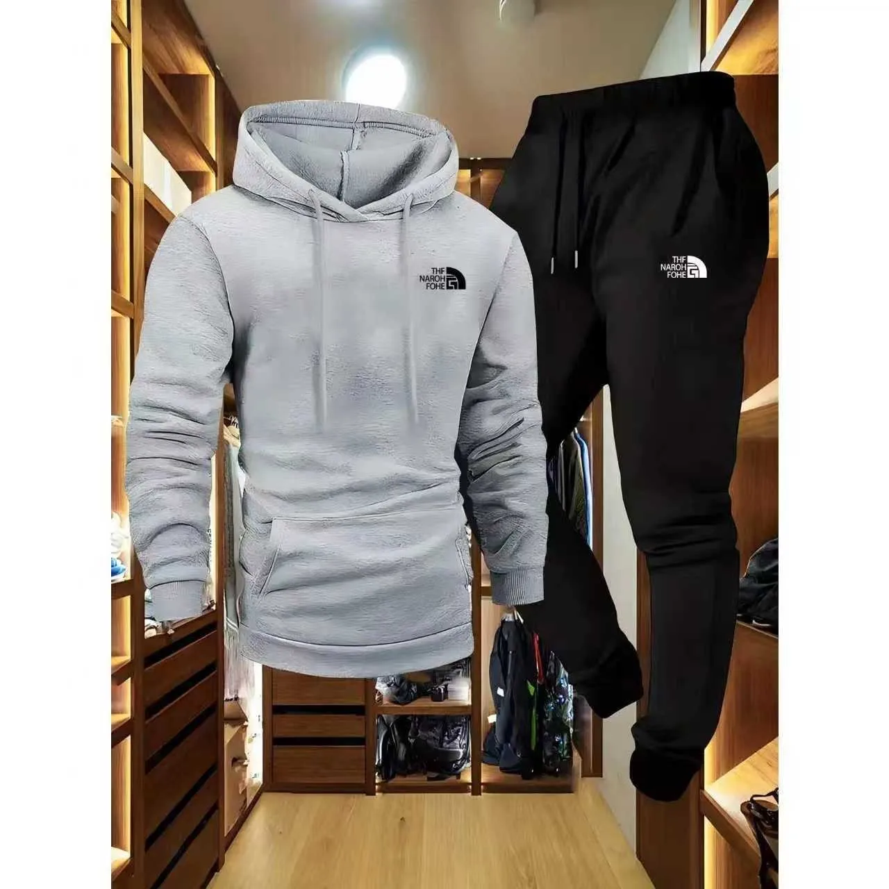 Conjunto Casual de Dos Piezas  - Outdoor Sport Hoodie reseña y precio